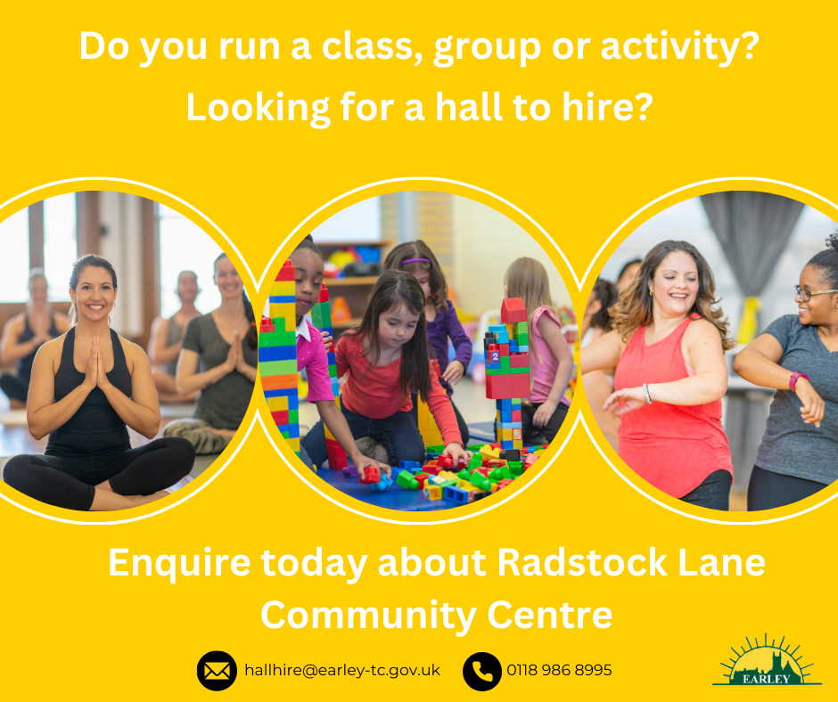 Looking for a Hall to Hire? Earley Town Council
